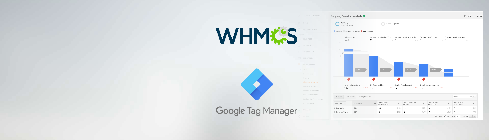 WHMCS Google Tag Manager